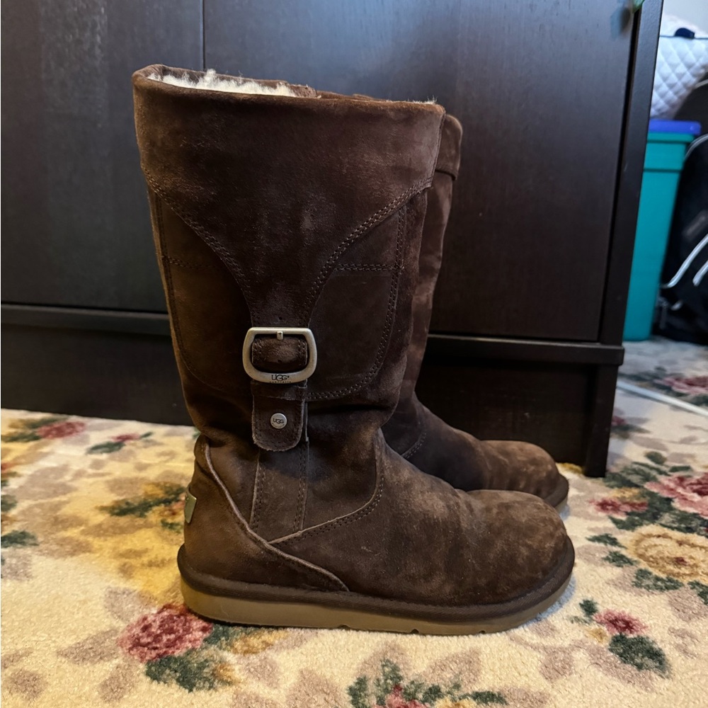 Vintage Ugg Boots with Buckle